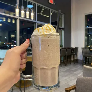 Frozen hot chocolate