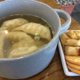 Korean Dumpling Soup