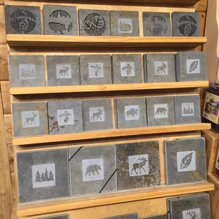 Stone coasters/trivets.