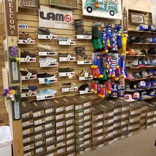 We now carry shoes to go along with our great sock and hat collections