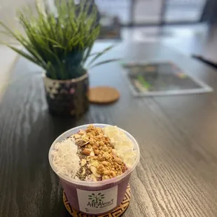 Açaí bowl! 21 vitamins and minerals! 15g protein!