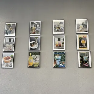 Pictures of some menu items