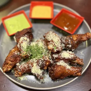 Parmesan chicken wings. delicious!