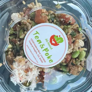 Poke medium bowl