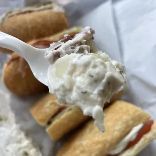 Creamy Dill Potato Salad was their best item. All Sandwiches were bad but potato salad was excellent!