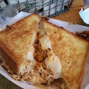 Buffalo Wing Grilled Cheese