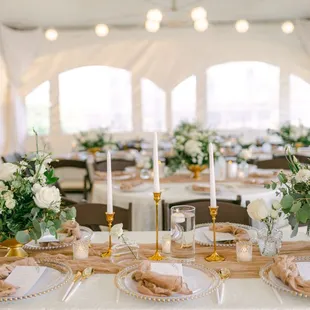 Gorgeous tablescapes for a Sweet Christening