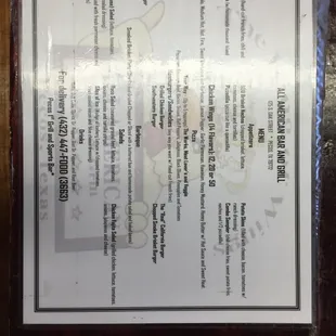 All American Bar Grill