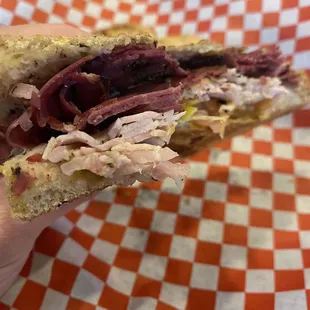 A-10 Warthog sandwich, warm