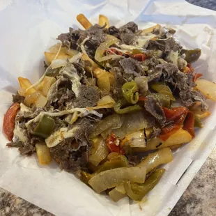 Philly Cheesesteak Fries