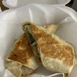 Chicken  Caesar wrap