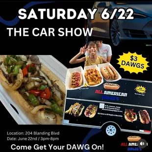 Book us for your Next Car Show