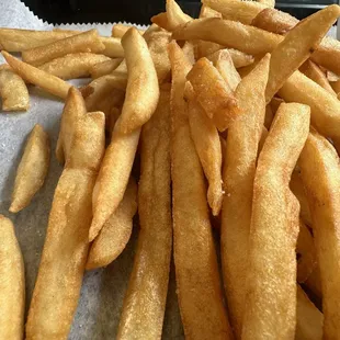 Crispy hot fries