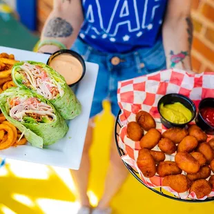 food, burritos and wraps