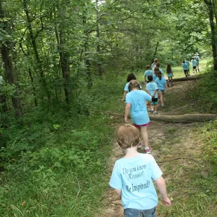Exploring Nature's Outdoor Classroom!