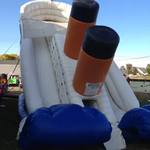 slides of titanic ourportions