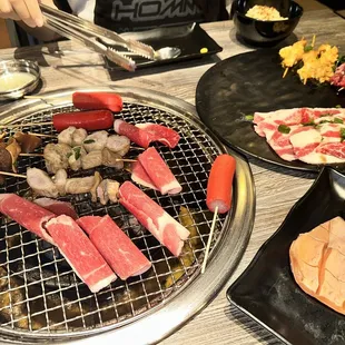 All you can eat meat