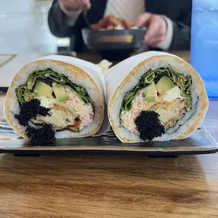 Burrito sushi
