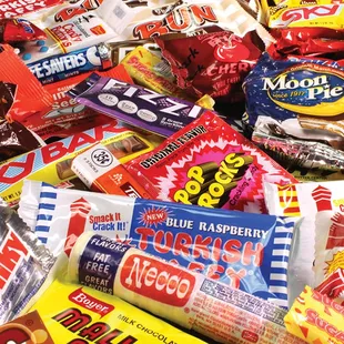 All the old time candies