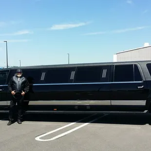 Attentive professional chauffeur staff