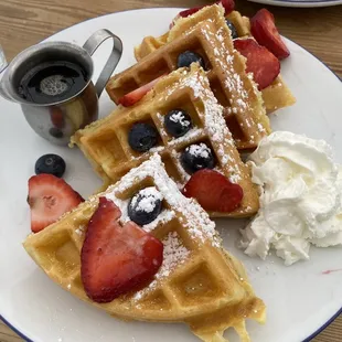 Buttermilk waffles