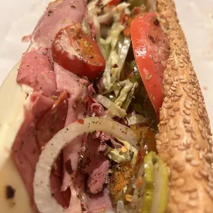 #9. All Beef Italian Hoagie