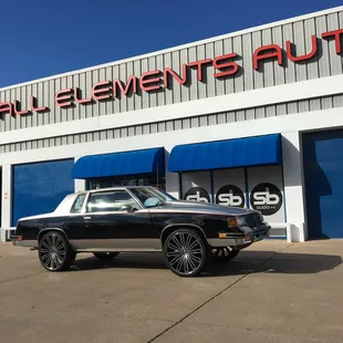 Custom lift with 24" wheels