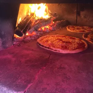 Wood Fired Brick Oven Pizza