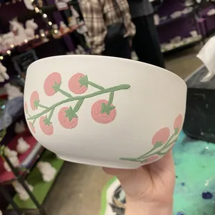 Unfinished bowl