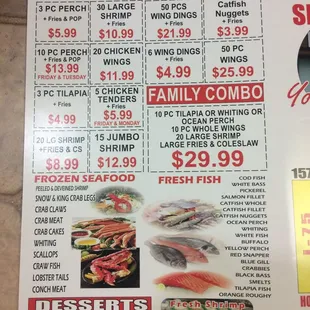 Daily specials  For fast pickup call 248-336-1700