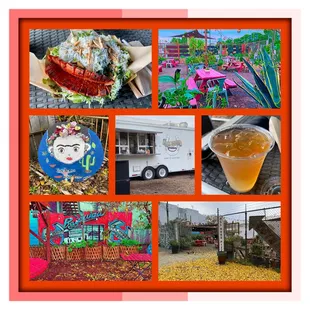 Montage of images from All Good Pizza