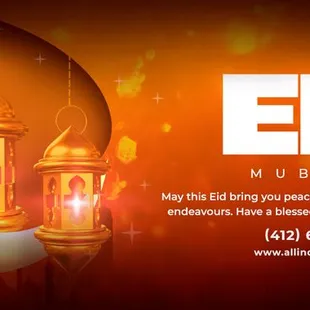 Eid Mubarak All Muslim Brothers and Sisters