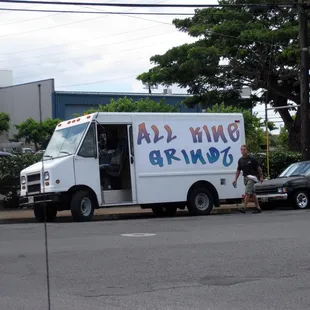 One of their stops on Laumaka St. (across the prison)