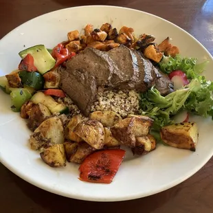 AMP Steak Protein Bowl