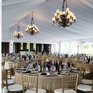 All Occasion rentals tent Draping