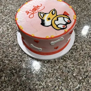 Cake that was ordered