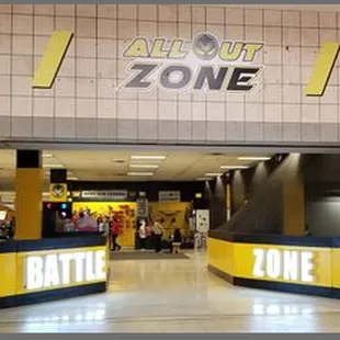 All Out Zone at the Santa Fe Place Mall location.