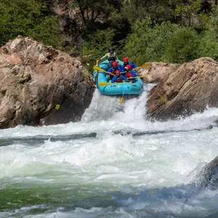 Class 5 rafting on Cherry Creek.