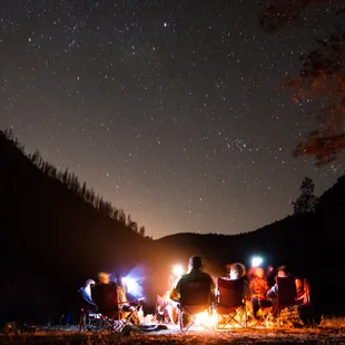 Camp out under the stars along the river in the Tuolumne River canyon.