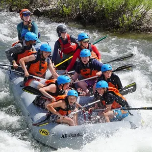 Splashy fun on the South Fork American River.