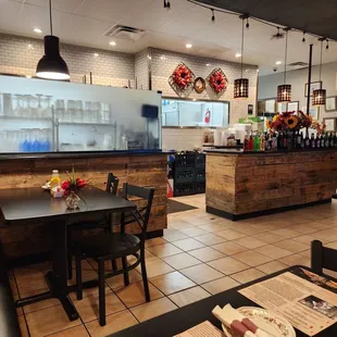 Restaurant kitchen area