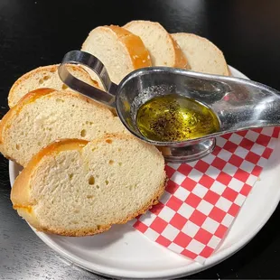 Bread and olive oil!
