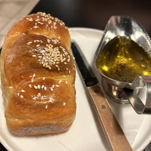 house-made break w/ EVOO