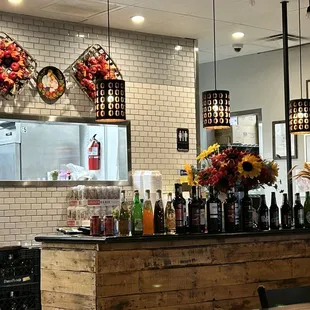 numerous drink options