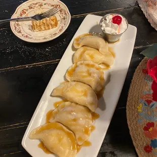 Bacon and Cheese Pierogi