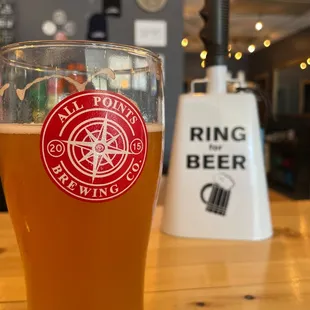 This is the powder cloud IPA and it's my fav! This is a cute little brewery w a great atmosphere &amp; great customer service. Aaron was great.