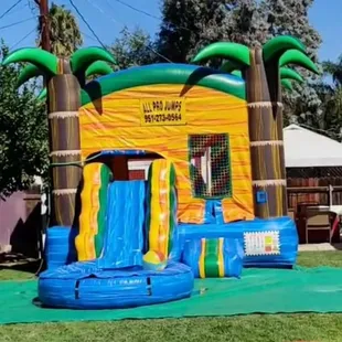 Jumper with Water Slide!!!