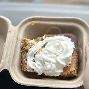 Pumpkin cheesecake