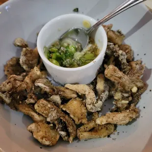 salt and pepper mushrooms - GET THESE