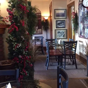 The very nicely appointed interior of All Seasons